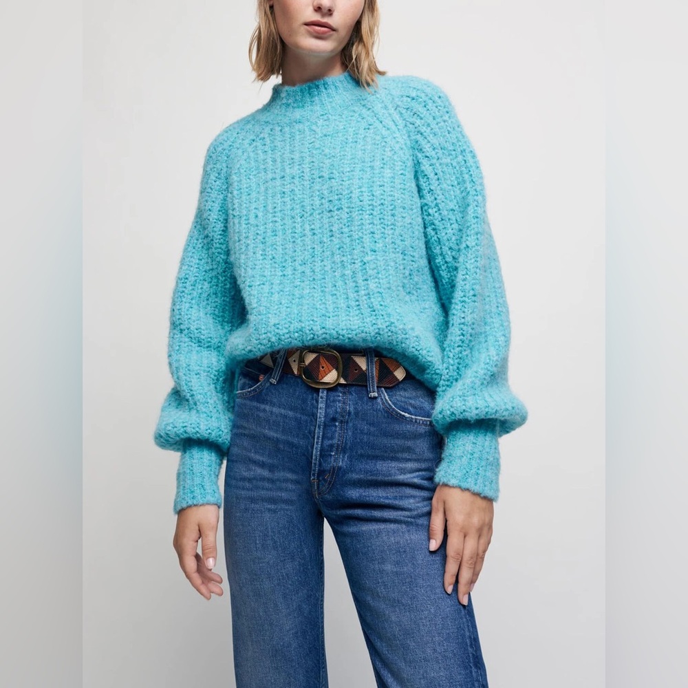 Maje Wool Alpaca Blend Sweater